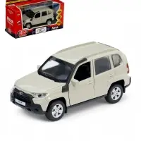 Машина металлическая «Lada Niva Travel»,12 см, бежевая NIVATRAVEL-12-BG