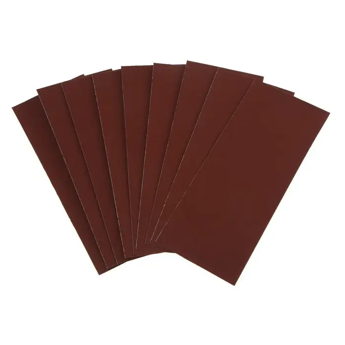 Шкурка шлифовальная в листах ТУНДРА, на бумажной основе водост., 115&times;280, Р600, 10 шт.