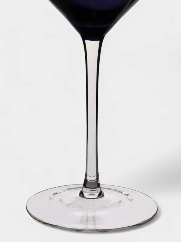 Бокал для вина Magistro &laquo;Иллюзия&raquo;, 540 мл, 10&times;24 см, стекло, синий