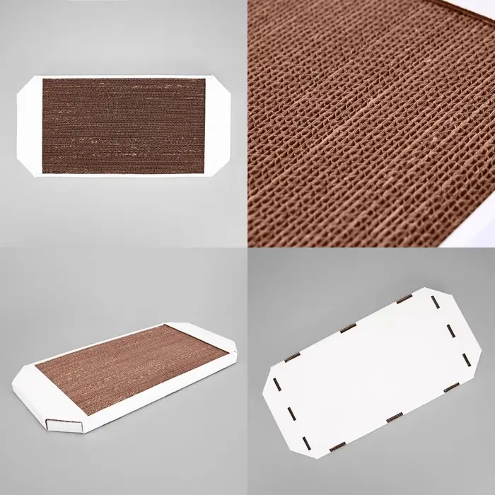 Когтеточка-лежанка &laquo;Пижон&raquo;, 49&times;23&times;2.5 см, гофрокартон