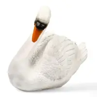 Садовая фигура из полистоуна &laquo;Лебедь&raquo;, 40&times;37&times;25 см