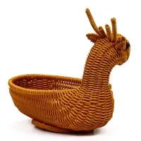 Корзина пластик 30 х 23 х 30 см, Олень