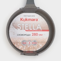 Сковорода Stella, d=28 см, антипригарное покрытие