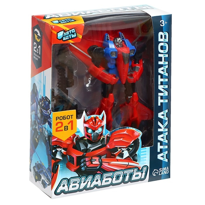 Робот «Истребитель», трансформируется, цвет МИКС