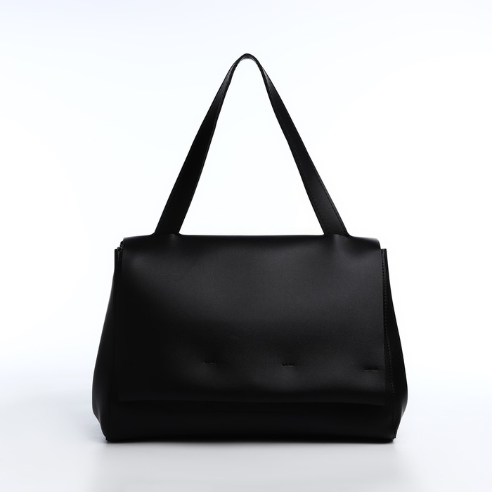 Сумка-мессенджер на магните, цвет чёрный Сумка-мессенджер на магните, цвет чёрный