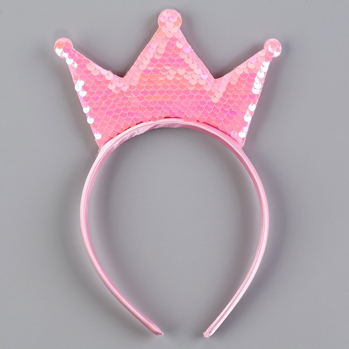 Карнавальный набор «Стильная принцесса»: ободок, платье розовое с короной, рост 98-104 см Карнавальный набор «Стильная принцесса»: ободок, платье розовое с короной, рост 98-104 см
