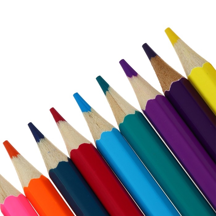 Карандаши цветные 18 цветов Карандаши цветные 18 цветов "Гарри Поттер", заточенные, картонная коробка, европодвес