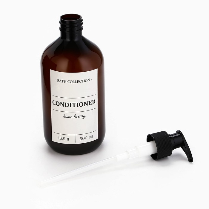 Дозатор для шампуня, кондиционера, геля для душа «Home comfort», 500 мл Дозатор для шампуня, кондиционера, геля для душа «Home comfort», 500 мл
