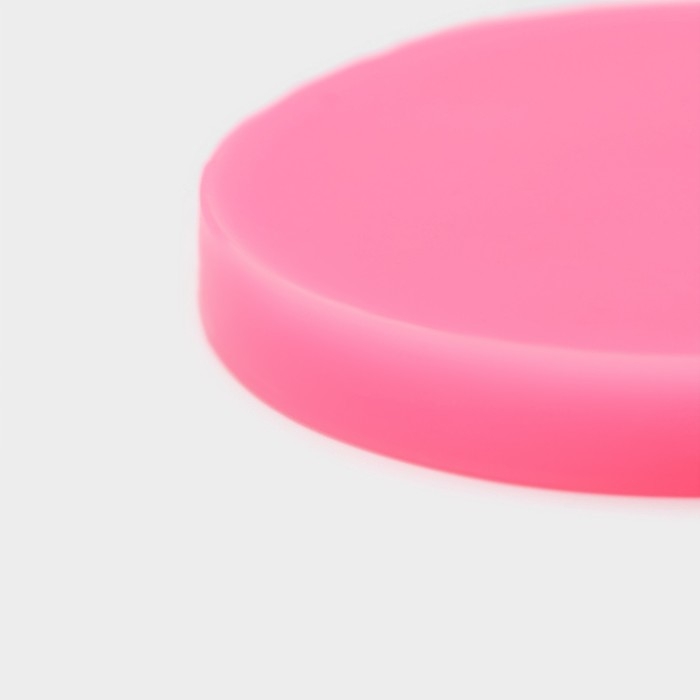 Молд Доляна «Сердца», силикон, d=7,5 см, цвет МИКС Молд Доляна «Сердца», силикон, d=7,5 см, цвет МИКС