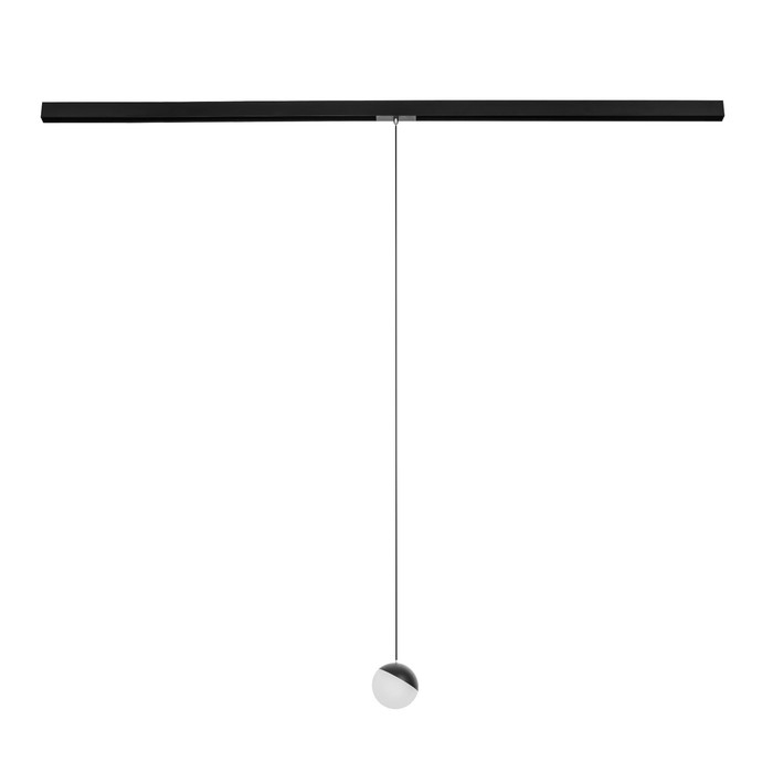 Светильник трековый ULTRA Светильник трековый ULTRA "Шар" LED 6Вт 3000K-5700К CRI90 черный 10х10х10 см