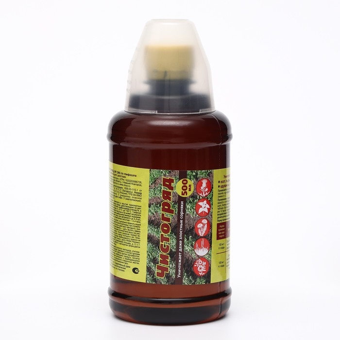 Средство для сплошного уничтожения сорняков Чистогряд, 500 мл Средство для сплошного уничтожения сорняков Чистогряд, 500 мл