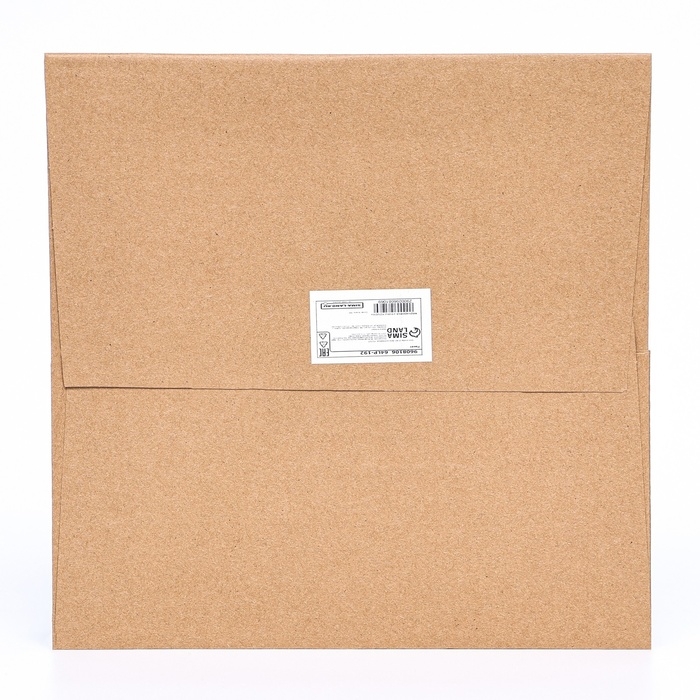 Пакет подарочный, крафт, с окном, 25 х 25 х 25 см Пакет подарочный, крафт, с окном, 25 х 25 х 25 см