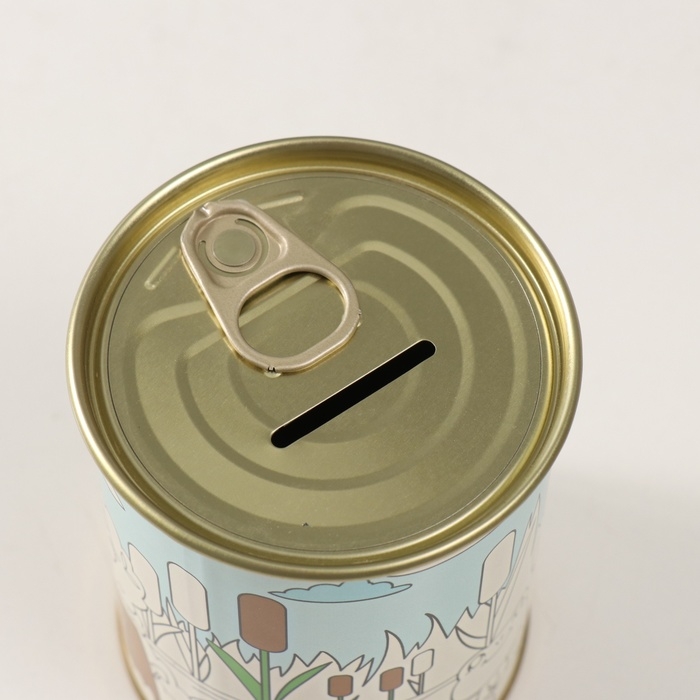 Копилка-банка металл детская раскраска Копилка-банка металл детская раскраска "Природа"