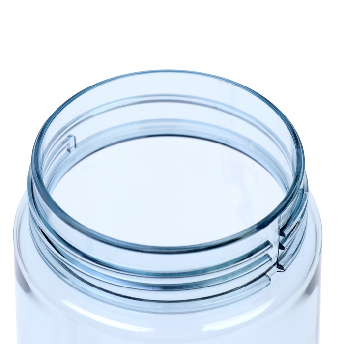 Бутылка для воды, 750 мл,  Бутылка для воды, 750 мл, "Движение - жизнь", голубая