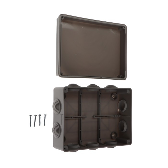 Коробка распределительная Luazon Lighting, 190х140х70 мм, IP54, для открытой установки