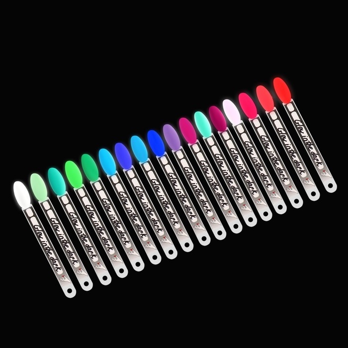 Гель лак для ногтей, &laquo;GLOW IN THE DARK&raquo;, 3-х фазный, 8мл, LED/UV, люминесцентный, цвет алый (46)