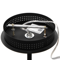 Люстра 1695/9 LED 216Вт 3000-6000К черно-золотой 95х95х113 см BayerLux