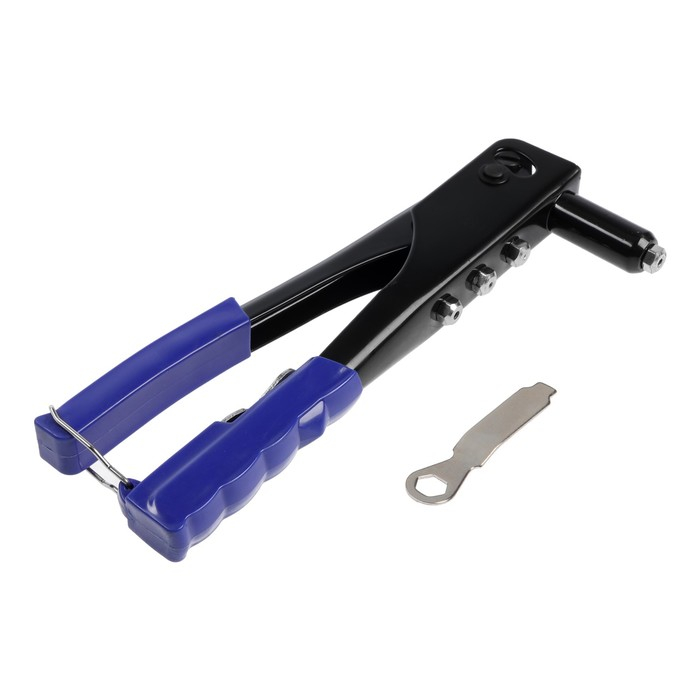 Заклепочник ТУНДРА, 240 мм, заклепки 2.4 - 3.2 - 4 - 4.8 мм Заклепочник ТУНДРА, 240 мм, заклепки 2.4 - 3.2 - 4 - 4.8 мм