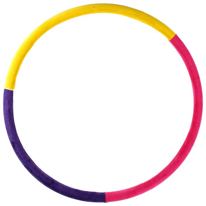 Обруч утяжеленный ONLYTOP «Идеальный силуэт», d=90 см, 2,0 кг, цвета МИКС Обруч утяжеленный ONLYTOP «Идеальный силуэт», d=90 см, 2,0 кг, цвета МИКС