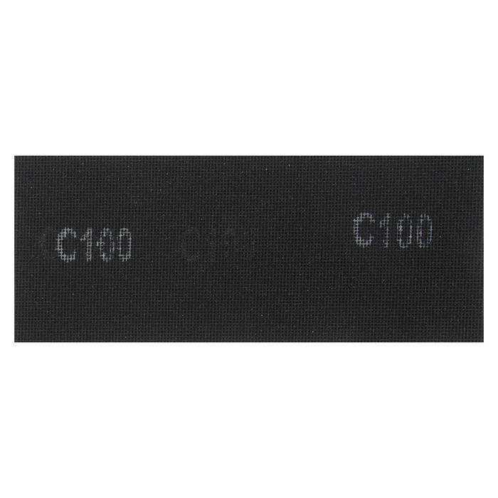 Сетка абразивная ТУНДРА, водостойкая, корунд, 115 х 280 мм, Р100, 10 шт. Сетка абразивная ТУНДРА, водостойкая, корунд, 115 х 280 мм, Р100, 10 шт.