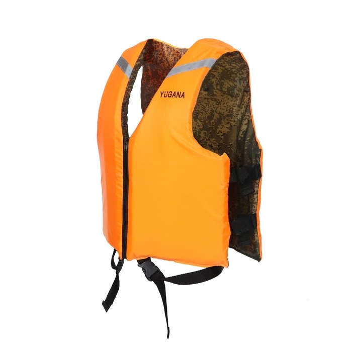 Жилет страховочный YUGANA, двухсторонний, размер 48-54 Жилет страховочный YUGANA, двухсторонний, размер 48-54