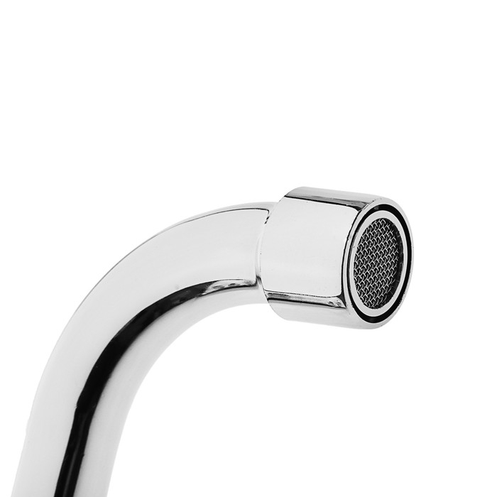 Смеситель для ванны Смеситель для ванны "ОЛИМП" ОС7602, двухвентильный, длина излива 30 см, хром