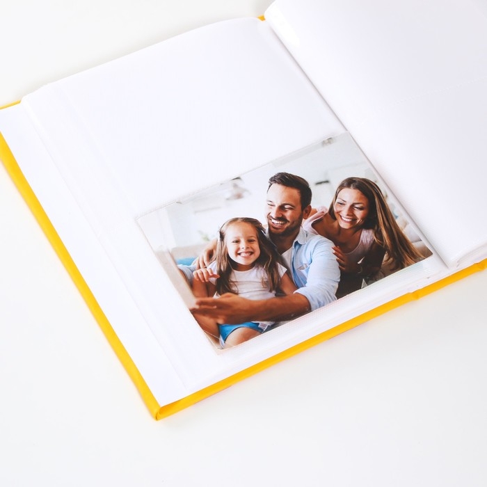 Фотоальбом на 200 фото 10х15 см Фотоальбом на 200 фото 10х15 см "Мишка зимний" МИКС 4,7х17,5х22,5 см