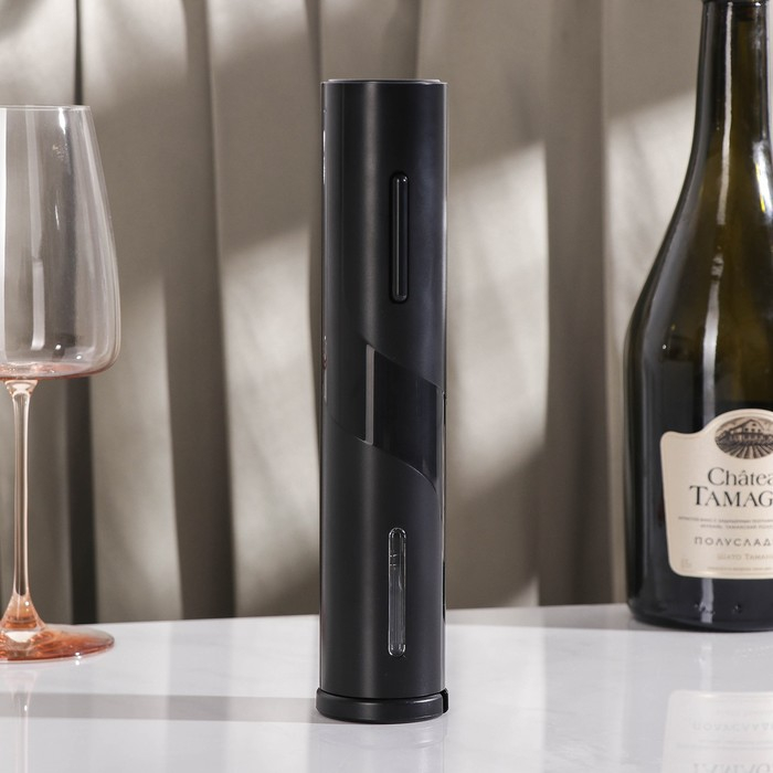 Штопор электрический Magistro Opium, цвет чёрный Штопор электрический Magistro Opium, цвет чёрный