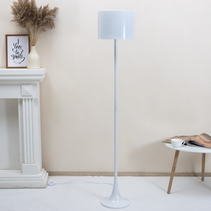 Торшер "Нордик" Е27 40Вт белый 25х30х160см