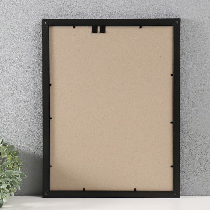 Фоторамка пластик Фоторамка пластик "Плаза" 30х40 см (стекло), 2014-black