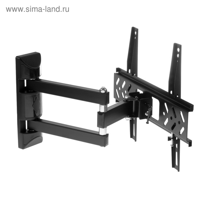 Кронштейн Kromax PIXIS-XS, для ТВ, наклонно-поворотный, 22-55 Кронштейн Kromax PIXIS-XS, для ТВ, наклонно-поворотный, 22-55", 95-423 мм от стены, черный