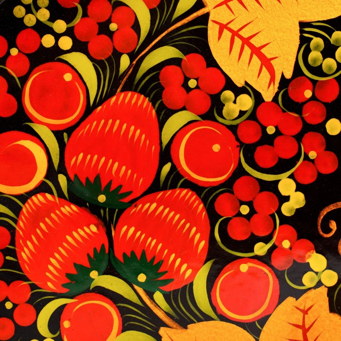 Поднос «Керженский», большой,хохлома Поднос «Керженский», большой,хохлома