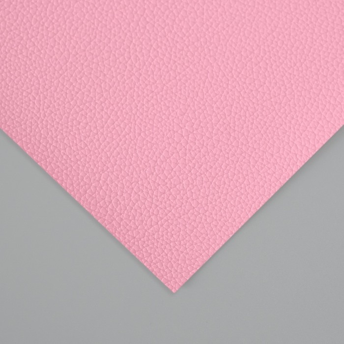 Лист для творчества иск.кожа Лист для творчества иск.кожа "Рисунок Личи" розовый лист 33х20 см толщина 0,7 мм