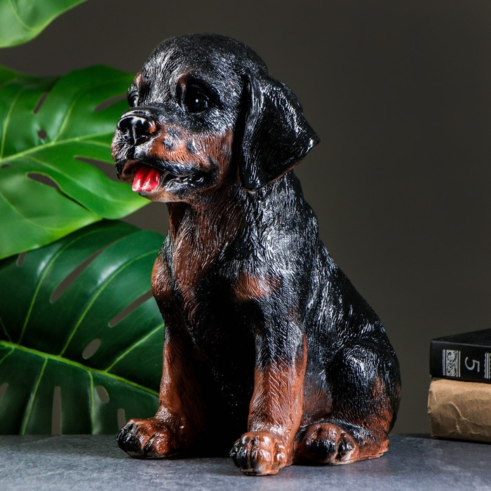 Копилка Копилка "Щенок ротвейлера" 28х20см