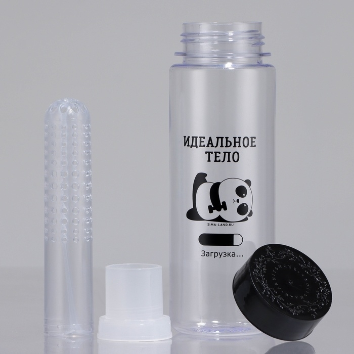 Бутылка для воды «Идеальное тело», 500 мл Бутылка для воды «Идеальное тело», 500 мл