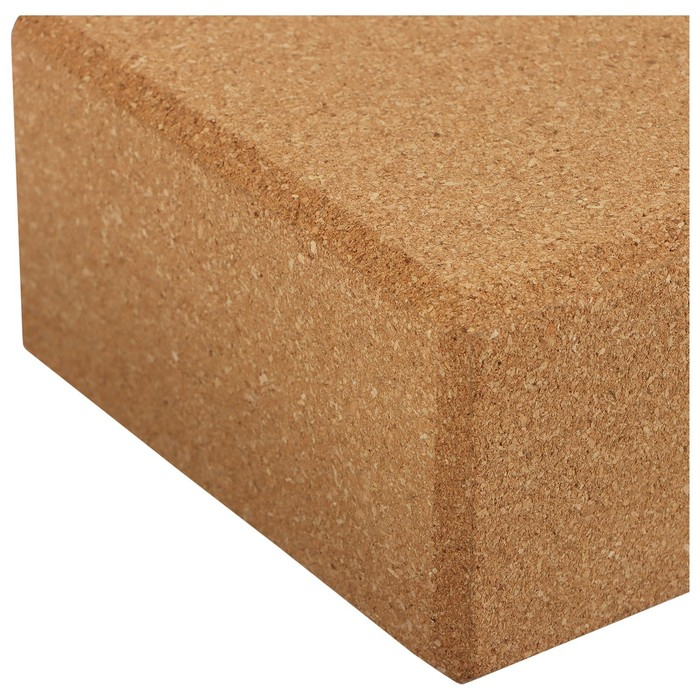 Блок для йоги Sangh, 15×22×7 см, пробка Блок для йоги Sangh, 15×22×7 см, пробка