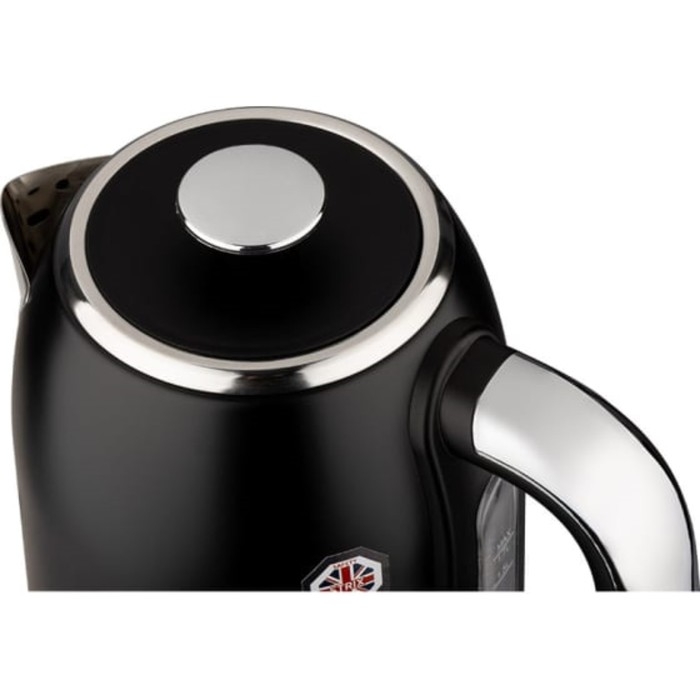 Чайник электрический Leonord LE-1509, металл, 1.7 л, 2200 Вт, чёрный Чайник электрический Leonord LE-1509, металл, 1.7 л, 2200 Вт, чёрный