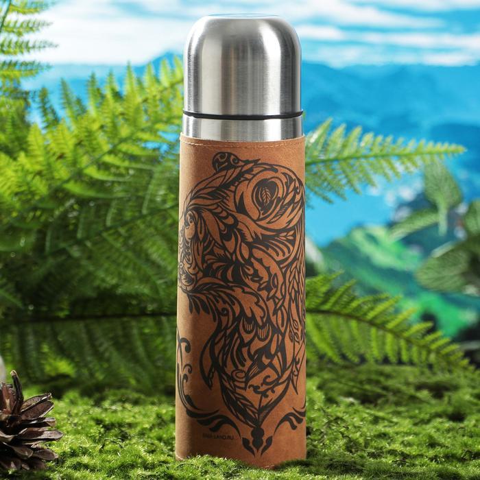 Набор «Охота - занятие храбрых», термос 500 мл, кружка 2 шт Набор «Охота - занятие храбрых», термос 500 мл, кружка 2 шт