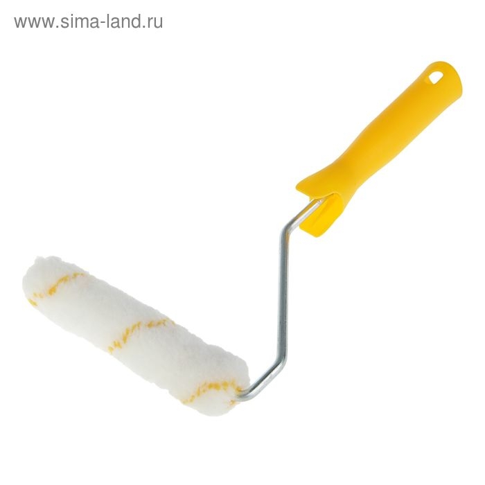 Мини-валик  Мини-валик "АКОР", 150 мм, полиамид, ручка d=6 мм, D=15 мм, ворс 12 мм, для эмали