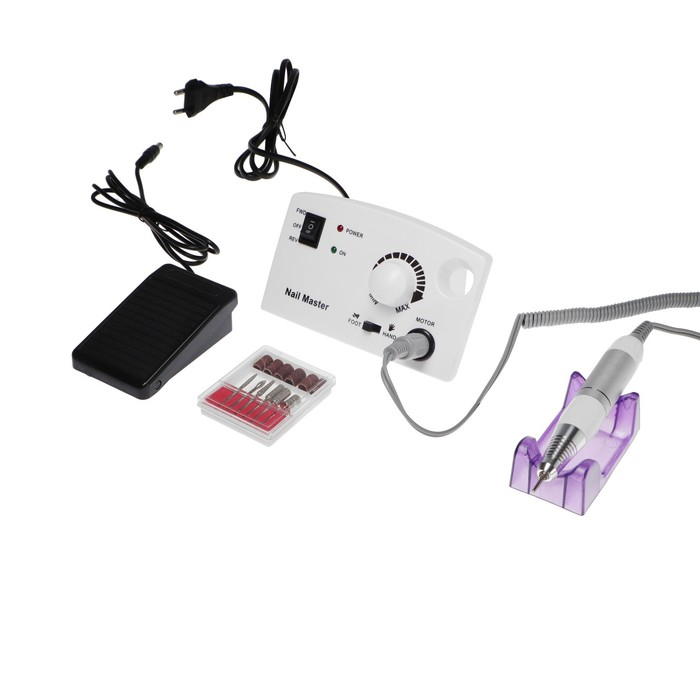 Аппарат для маникюра и педикюра JessNail JD4500 BL, 30 000 об/мин, 35 Вт, белый Аппарат для маникюра и педикюра JessNail JD4500 BL, 30 000 об/мин, 35 Вт, белый