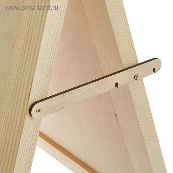 Мольберт настольный «Хлопушка», 500 х 450 х 300 мм, двусторонний, неокрашенное дерево, Calligrata Мольберт настольный «Хлопушка», 500 х 450 х 300 мм, двусторонний, неокрашенное дерево, Calligrata