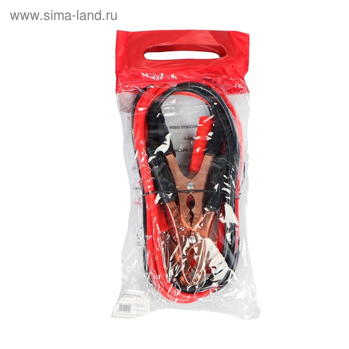 Провода пусковые TORSO, 300 А, -30°/+80°, 2.5 м, 12/24 В Провода пусковые TORSO, 300 А, -30°/+80°, 2.5 м, 12/24 В