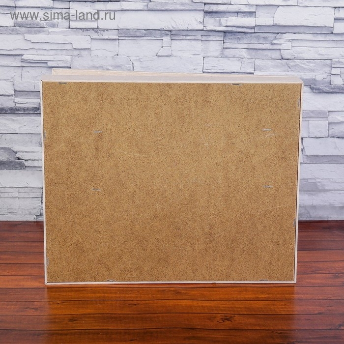 Ключница Ключница "Яхта у причала" молочный дуб 26х31 см