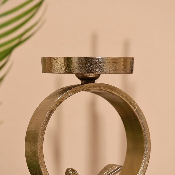 Подсвечник  Подсвечник "Птенчик" 21 см, алюминий