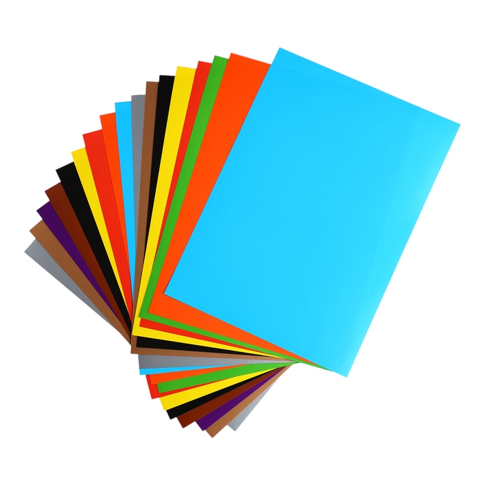 Картон цветной А4, 20 листов, 10 цветов, глянцевый в папке, ErichKrause, набор для детского творчества Картон цветной А4, 20 листов, 10 цветов, глянцевый в папке, ErichKrause, набор для детского творчества