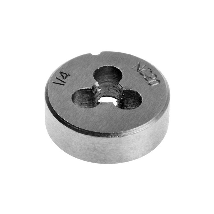 Плашка дюймовая ТУНДРА, 1/4 Плашка дюймовая ТУНДРА, 1/4"