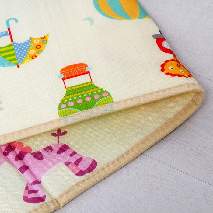 Игровой коврик для детей складной «Мои друзья», двусторонний, размер 180х100 см, Крошка Я Игровой коврик для детей складной «Мои друзья», двусторонний, размер 180х100 см, Крошка Я