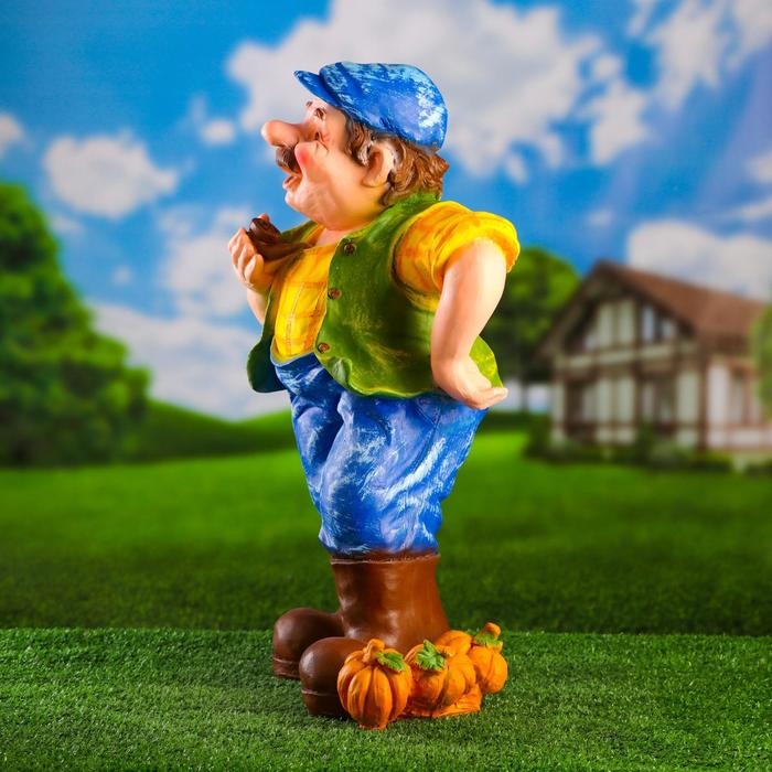 Садовая фигура  Садовая фигура "Дачник" 58х37см