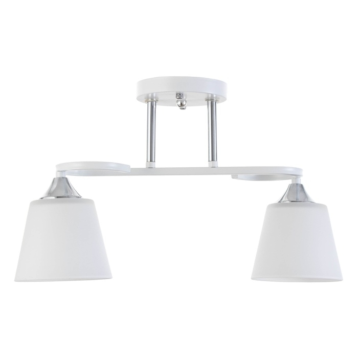 Люстра Люстра "Либерти" 2х60Вт Е27 Белый 44х12х25см