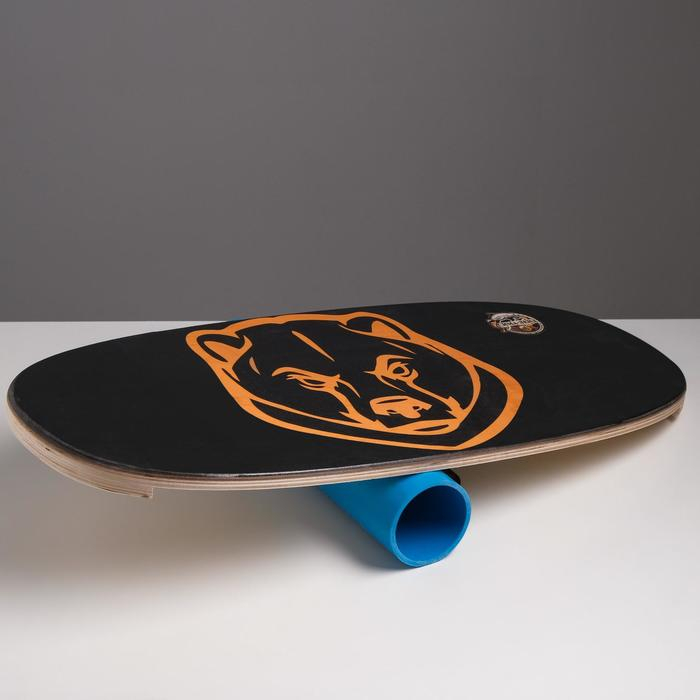 Доска балансировочная балансборд  Доска балансировочная балансборд "Медведь" D ролика 9 см, 75×35х1,5 см